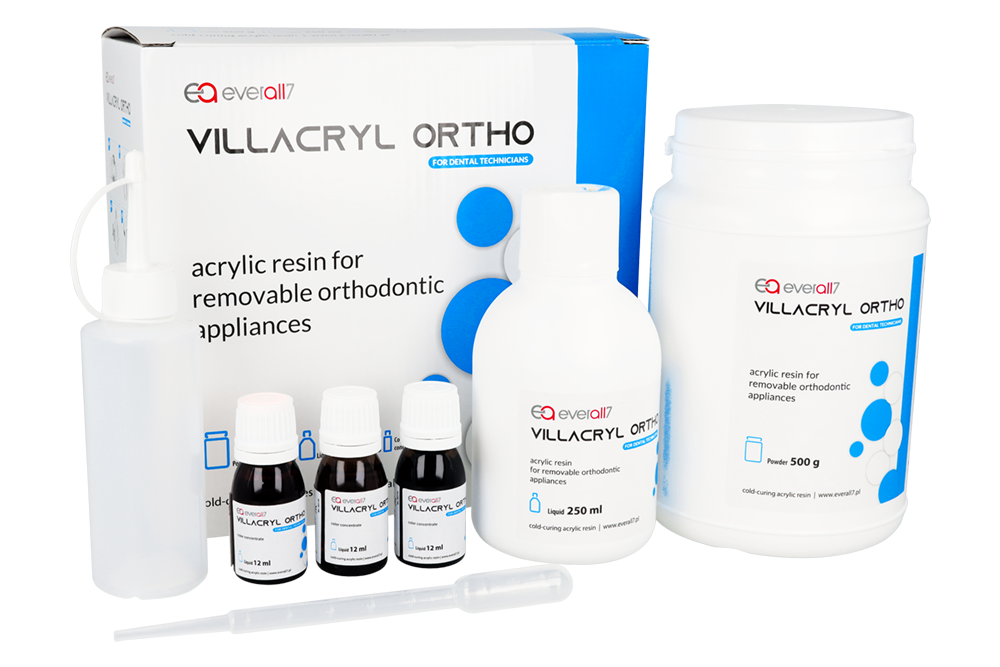 Villacryl Ortho 500 г + 250 мл + 12 мл × 3 шт. Everall7