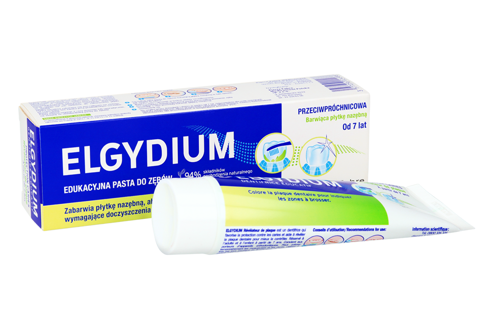 Обучающая зубная паста 50 мл Elgydium