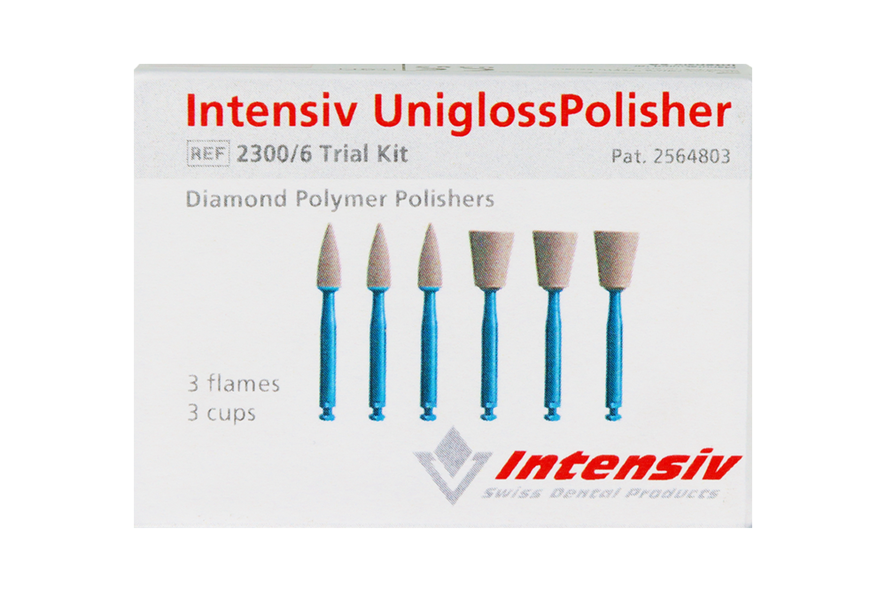 Резинки Intensiv UniglossPolisher 6 шт. Intensiv