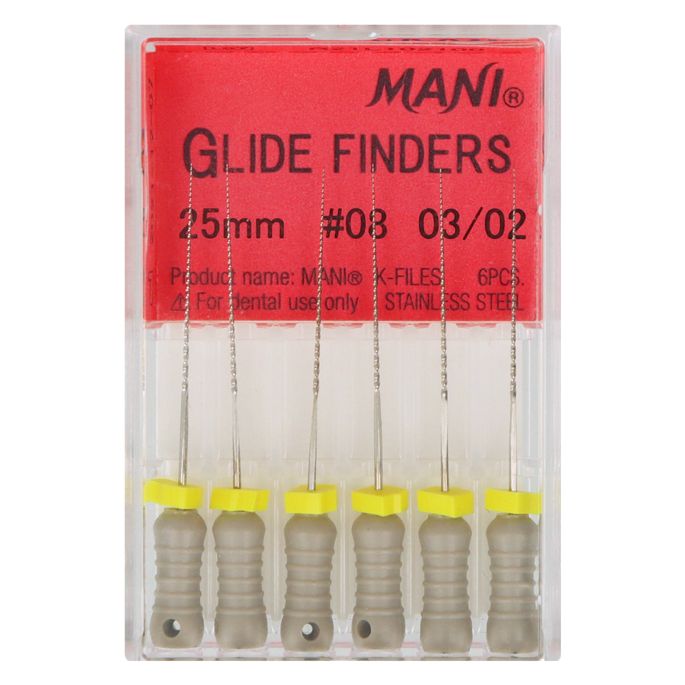 Глайд-файлы Glide Finders, 6 шт. Mani