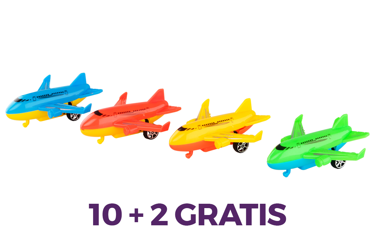Игрушка — Самолётик 10 + 2 в подарок