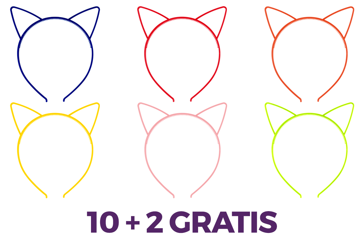 Игрушка — ободок «котик» 10 + 2 в подарок