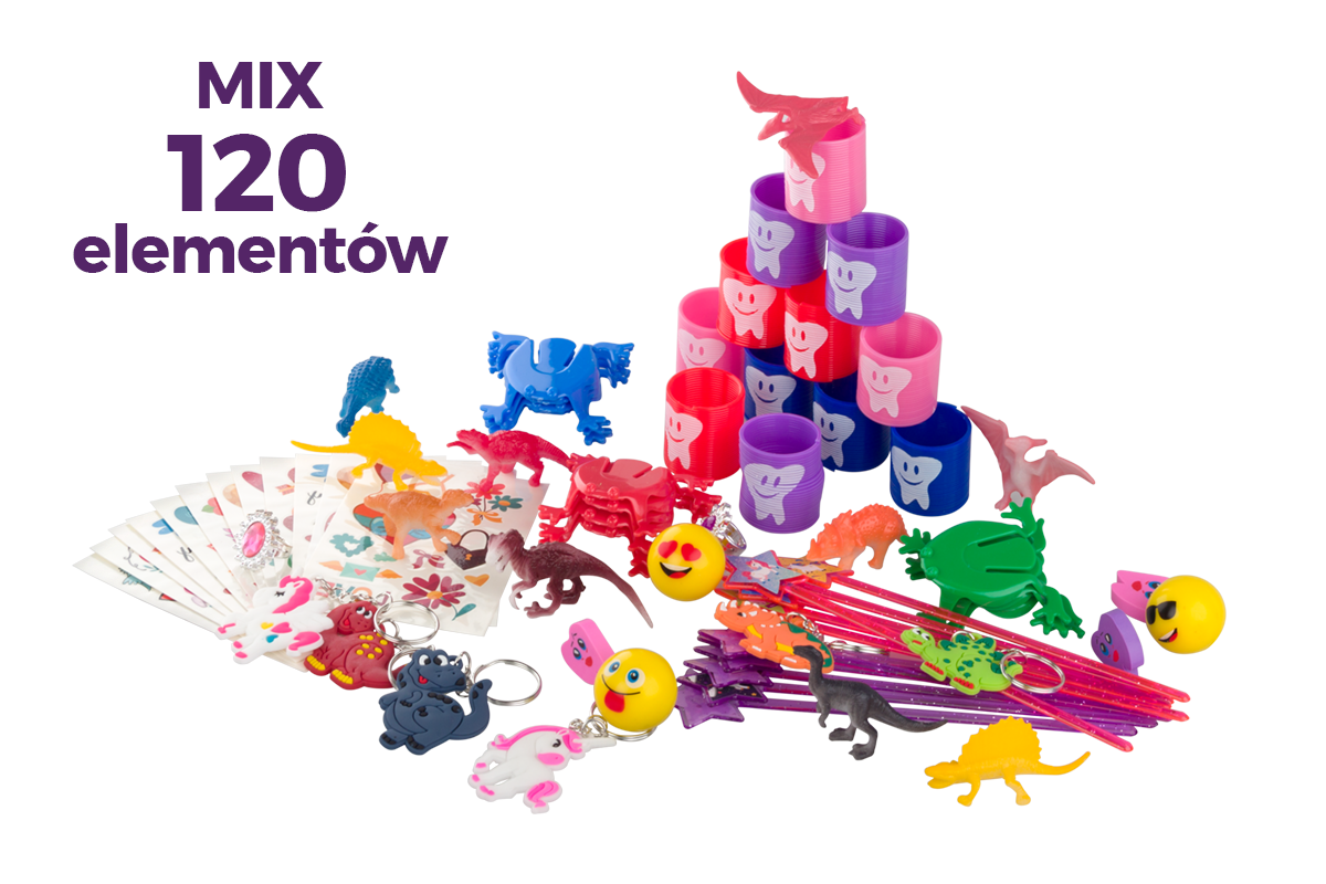 Игрушка – микс 120 элементов