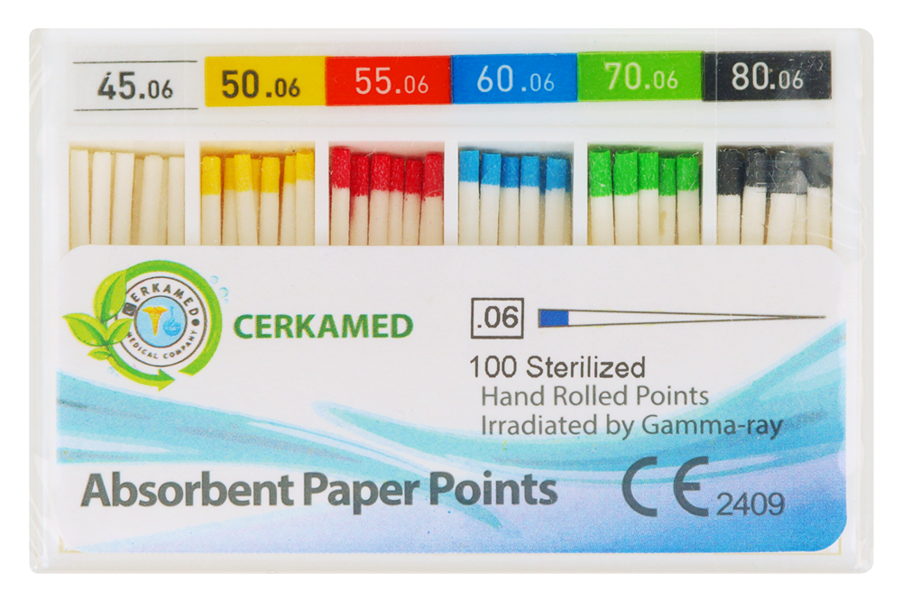 Бумажные штифты 6% 100 шт. Cerkamed