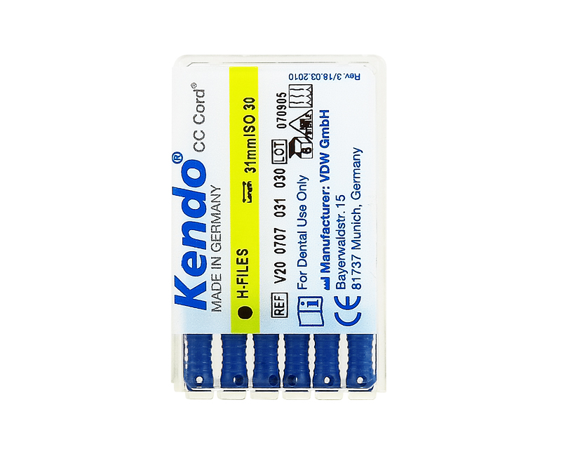 H-файлы Kendo 6 шт. VDW