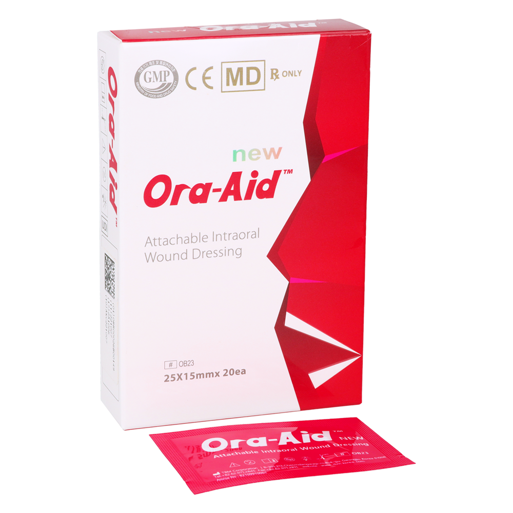 Самоклеящийся внутриротовой пластырь 20 шт. Ora-Aid