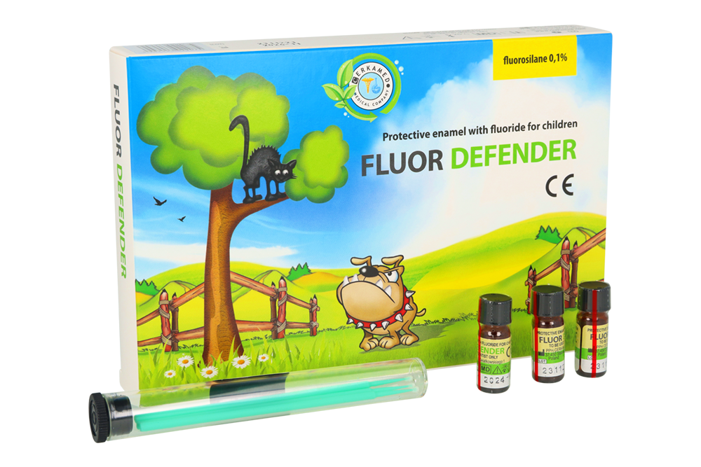Fluor Defender Mini 1 мл × 3 шт. Cerkamed