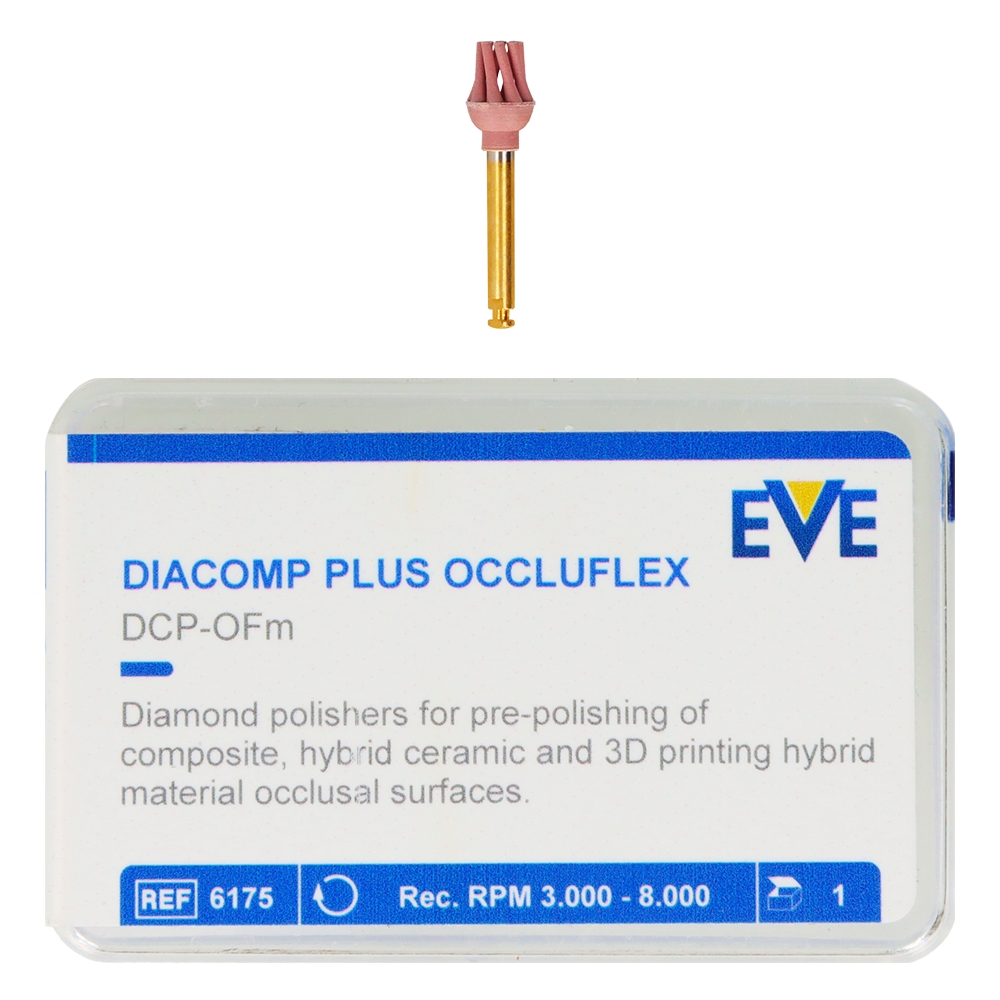 Алмазные полиры Diacomp Plus Occluflex 1 шт. EVE