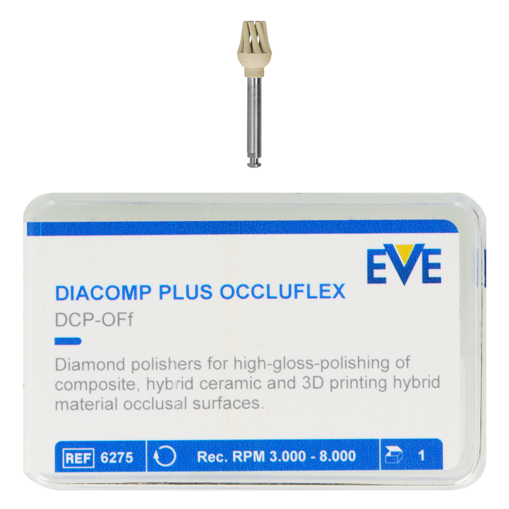 Алмазные полиры Diacomp Plus Occluflex 1 шт. EVE