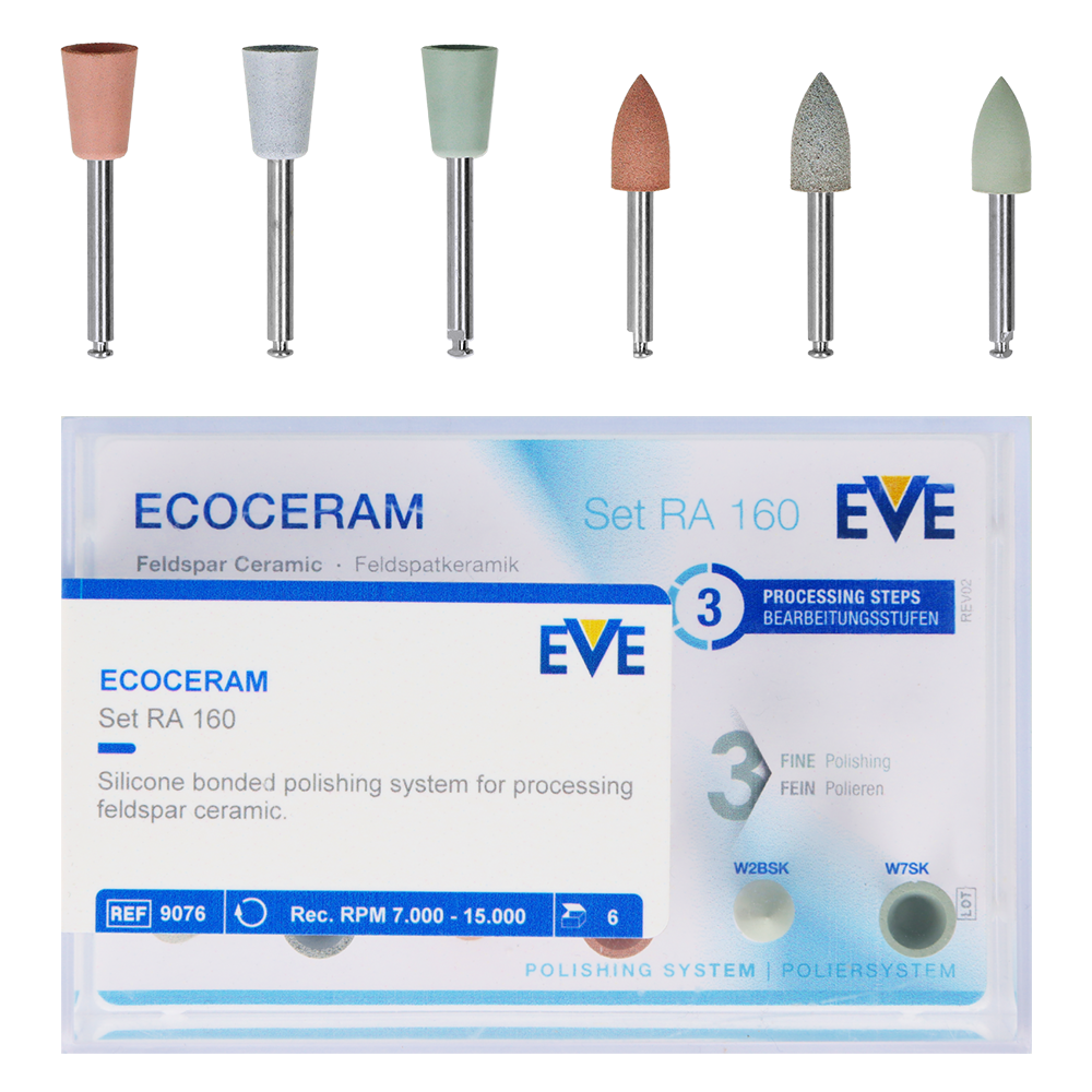 Силиконовые полиры Ecoceram, 6 шт. EVE