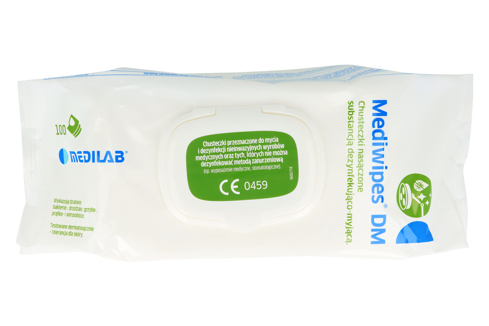 Спиртовые салфетки Mediwipes DM 100 шт. Medilab