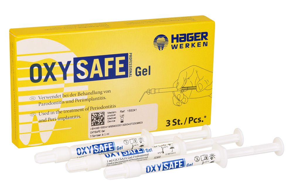 OXYSAFE Gel 1 мл × 3 шт. Hager