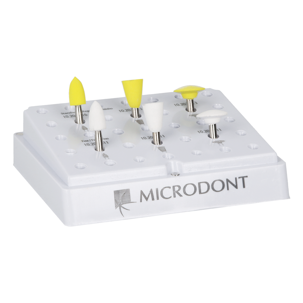 Мини-набор для полировки композитов, 6 шт. Microdont