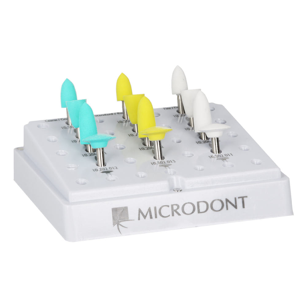 Набор для полировки композитов, 12 шт. Microdont