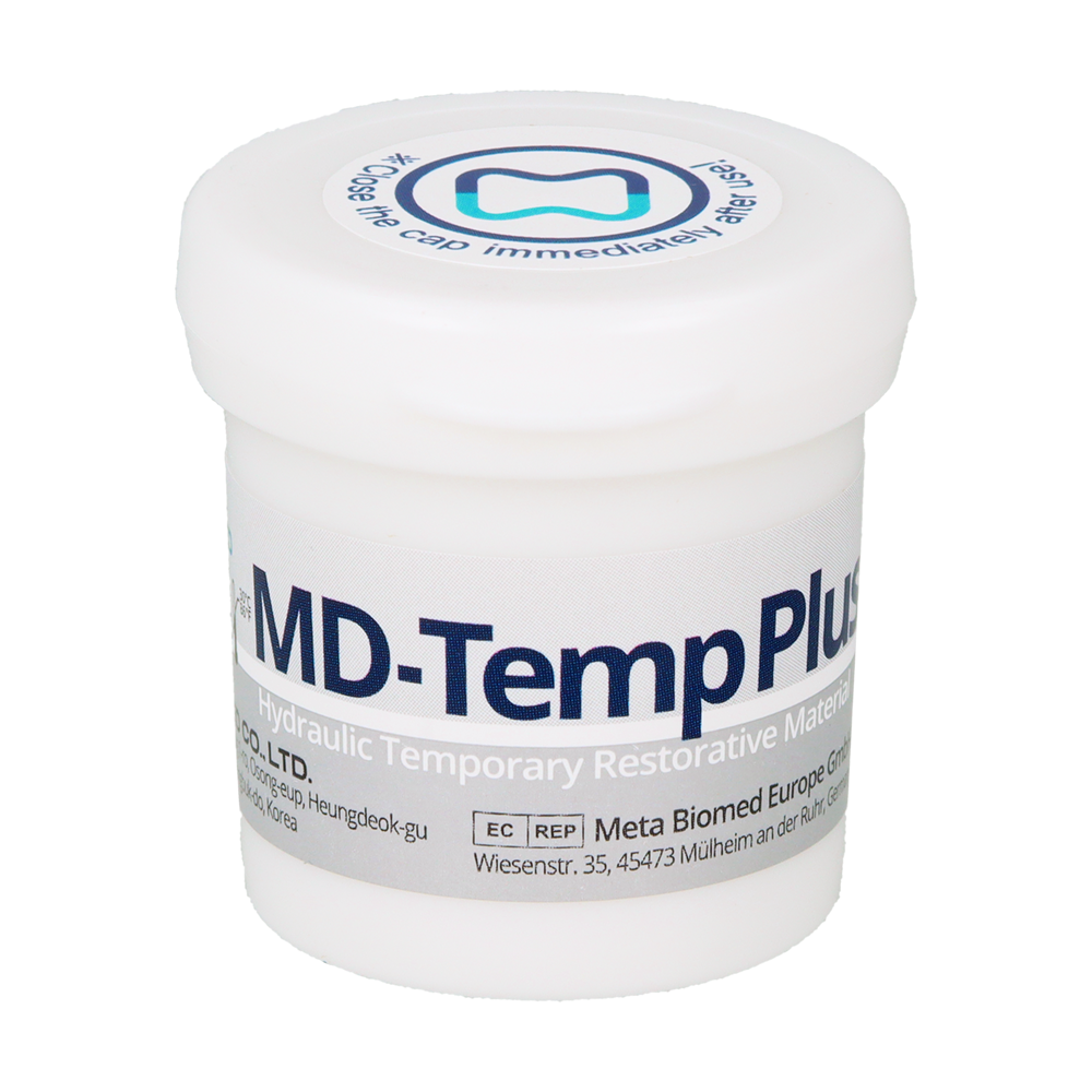 Временный материал MD-TempPlus белый 40 г Meta Biomed