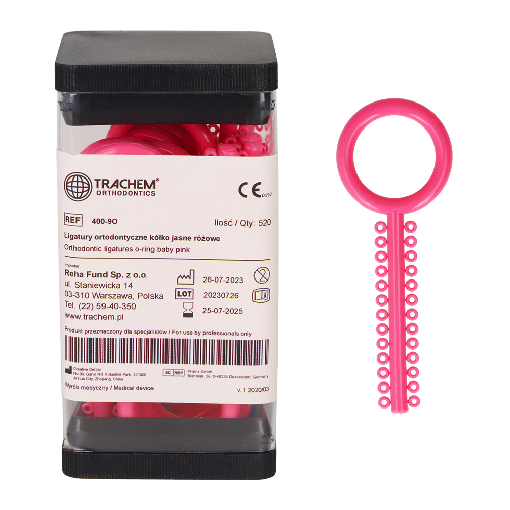 Ортодонтические резинки 520 шт. TRACHEM