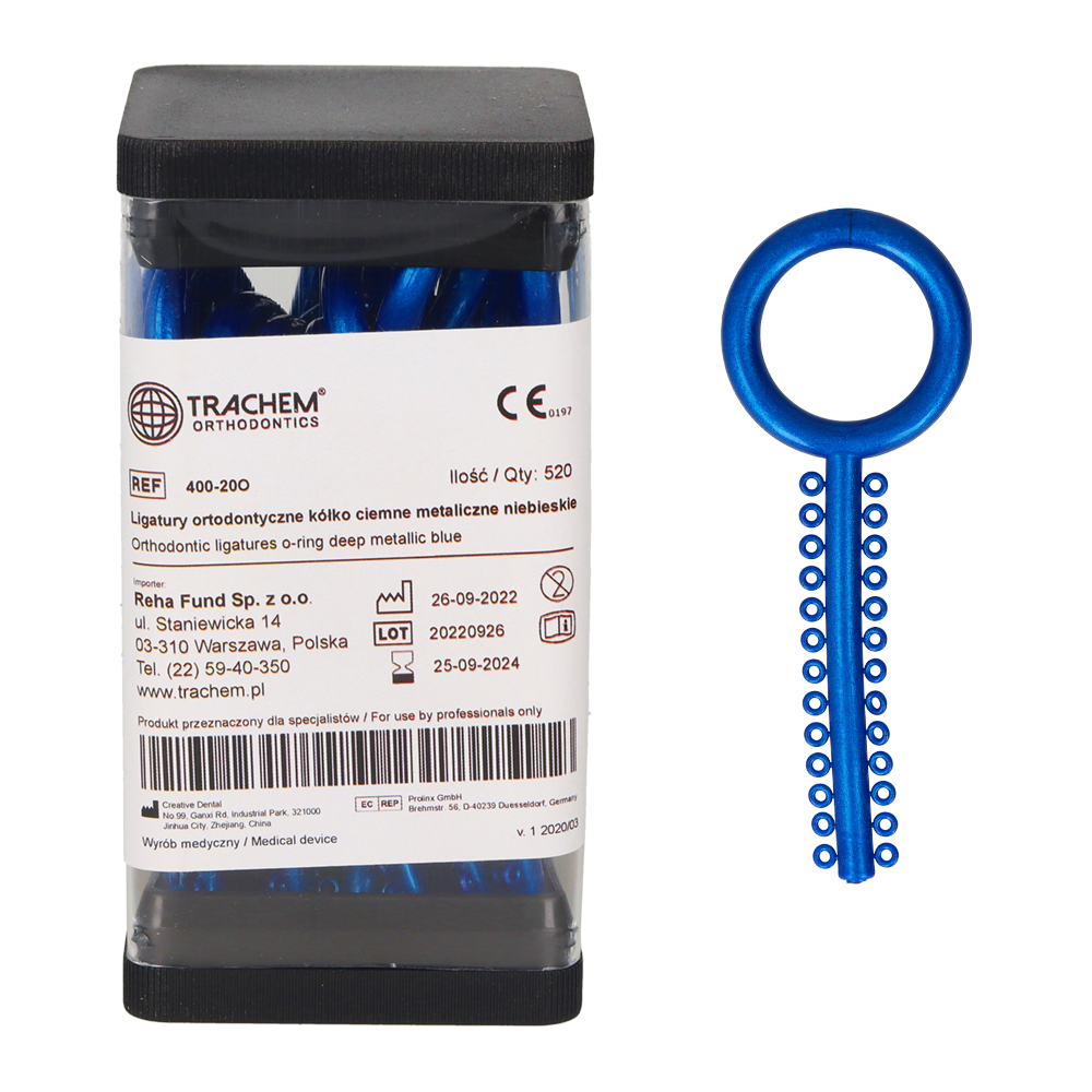 Ортодонтические резинки 520 шт. TRACHEM