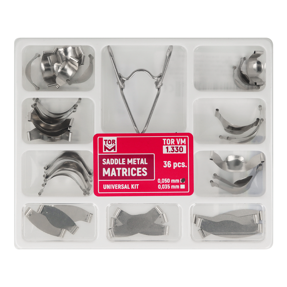 Седловидные матрицы Universal Kit 36 шт. TOR VM