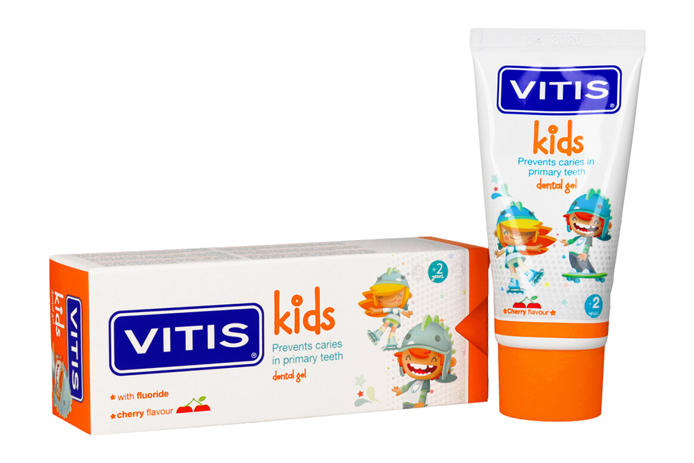 Детская гелевая паста Vitis Kids 50 мл DentAid