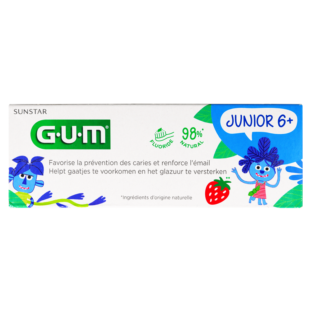 Зубная паста GUM Junior 6+, 50 мл