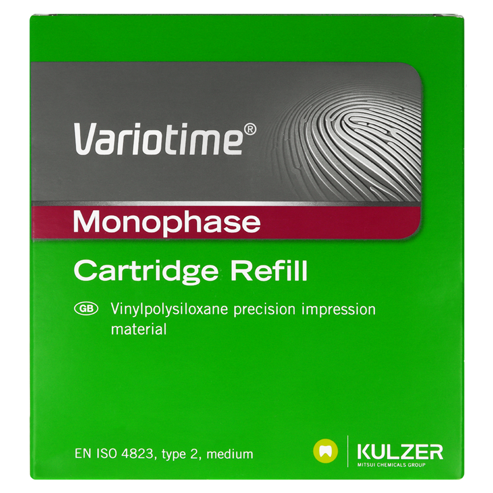 А-силикон монофазный Variotime Monophase 50 мл × 2 шт. Kulzer
