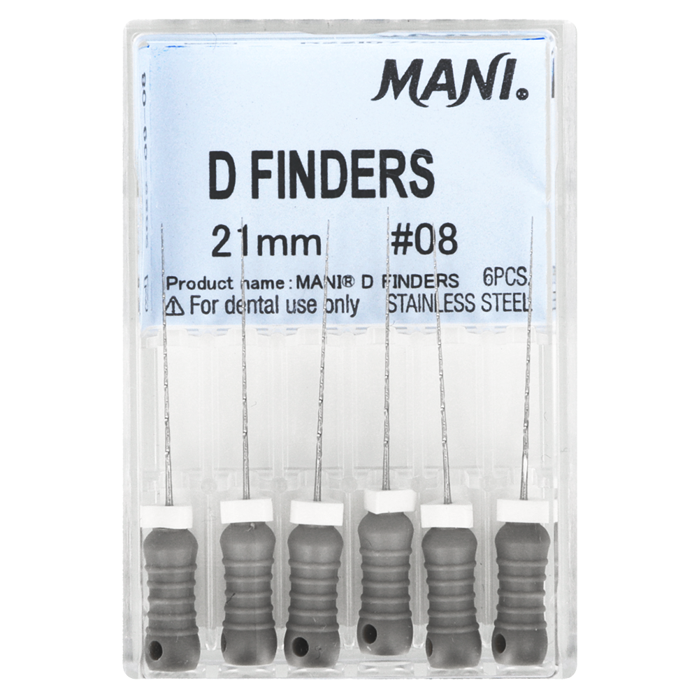 Ручные файлы D-Finders 6 шт. Mani
