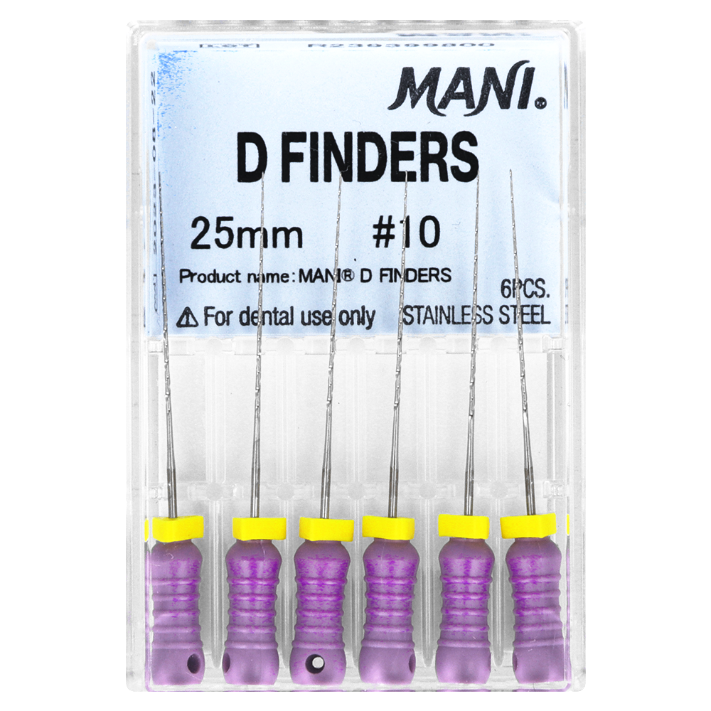 Ручные файлы D-Finders 6 шт. Mani