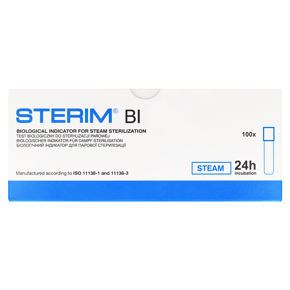 Биологические тесты в ампулах 100 шт. 24 ч Sterim