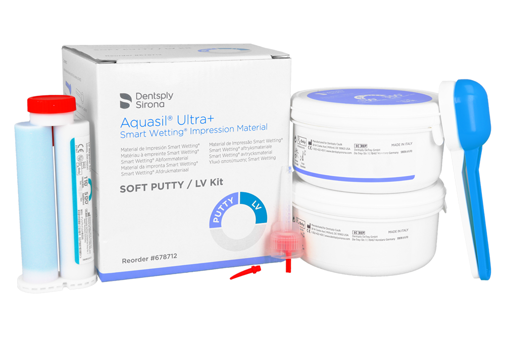 Aquasil Ultra+ 250 мл × 2 + 50 мл Light Body Dentsply Sirona