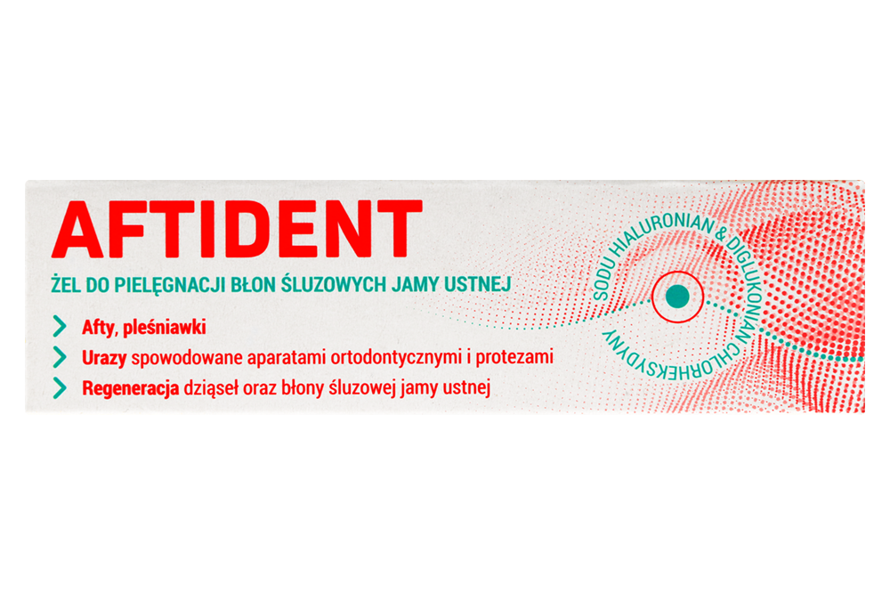 Aftident гель от афт 8 г Chema