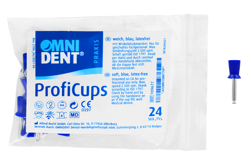 Полировочные резинки ProfiCups, 24 шт. Omnident