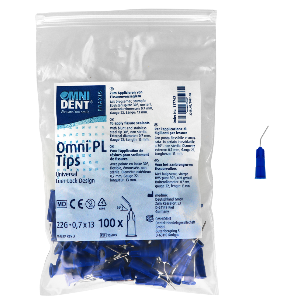 Полировочные насадки Omni PL Tips 100 шт. Omnident