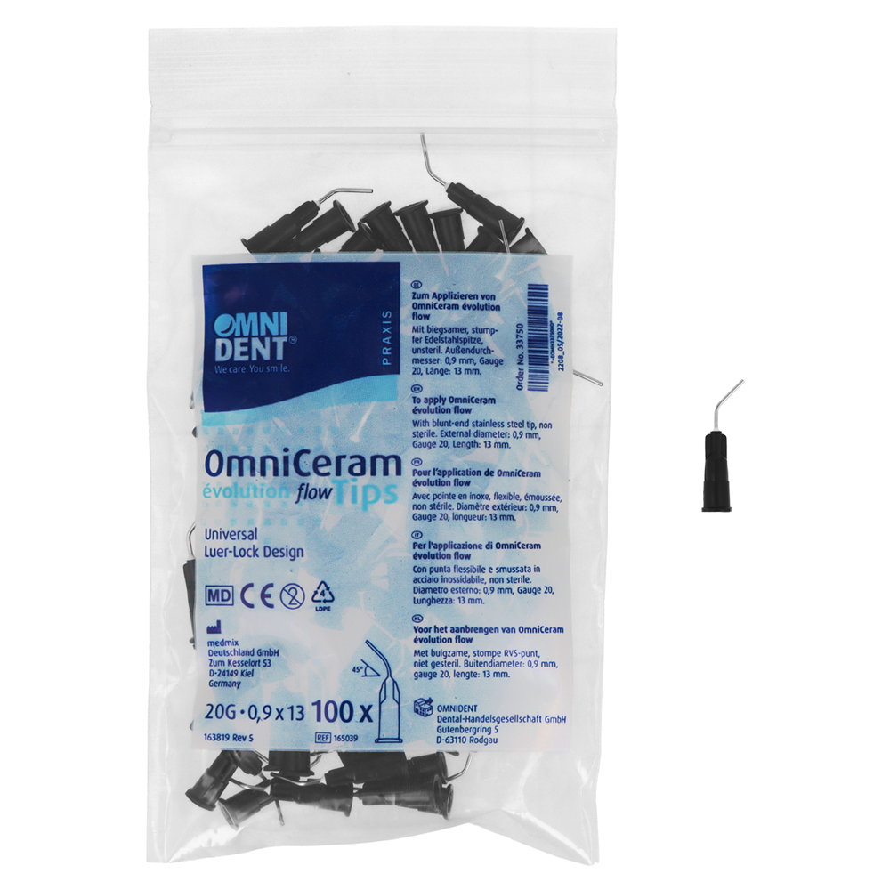 Насадки OmniCeram Flow 100 шт. Omnident