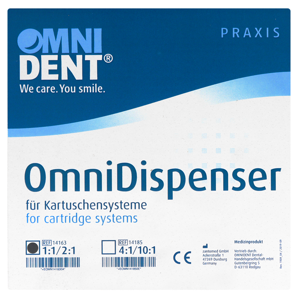 Смешивающий пистолет 1:1/2:1 Omnident