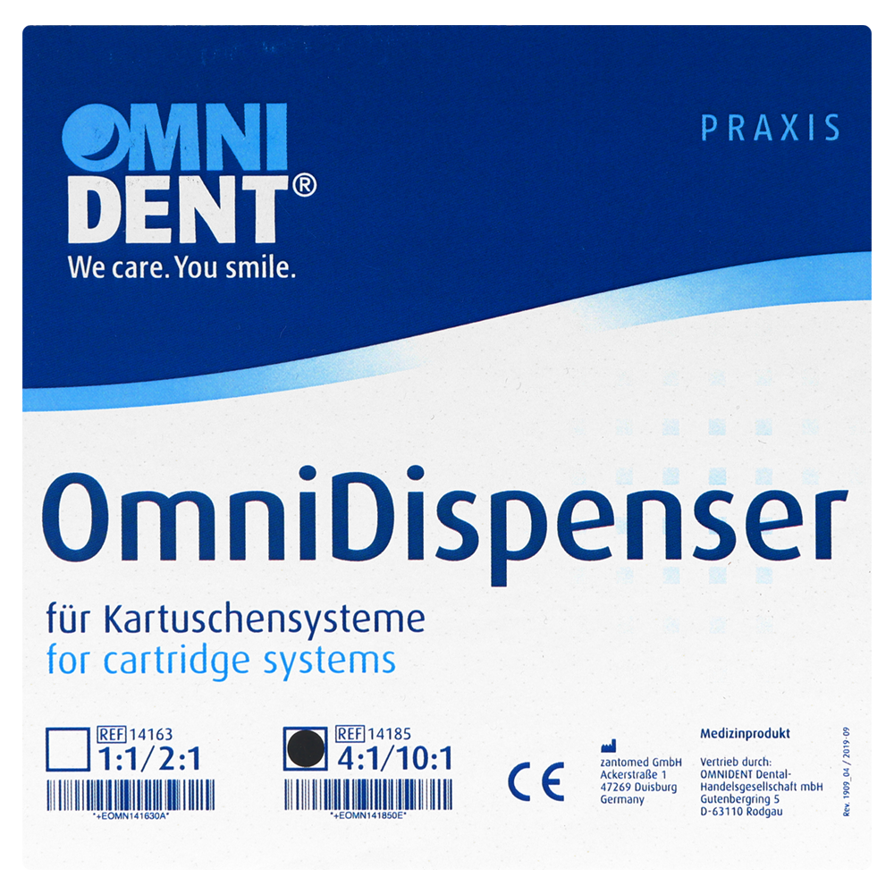 Смешивающий пистолет 4:1/10:1 Omnident