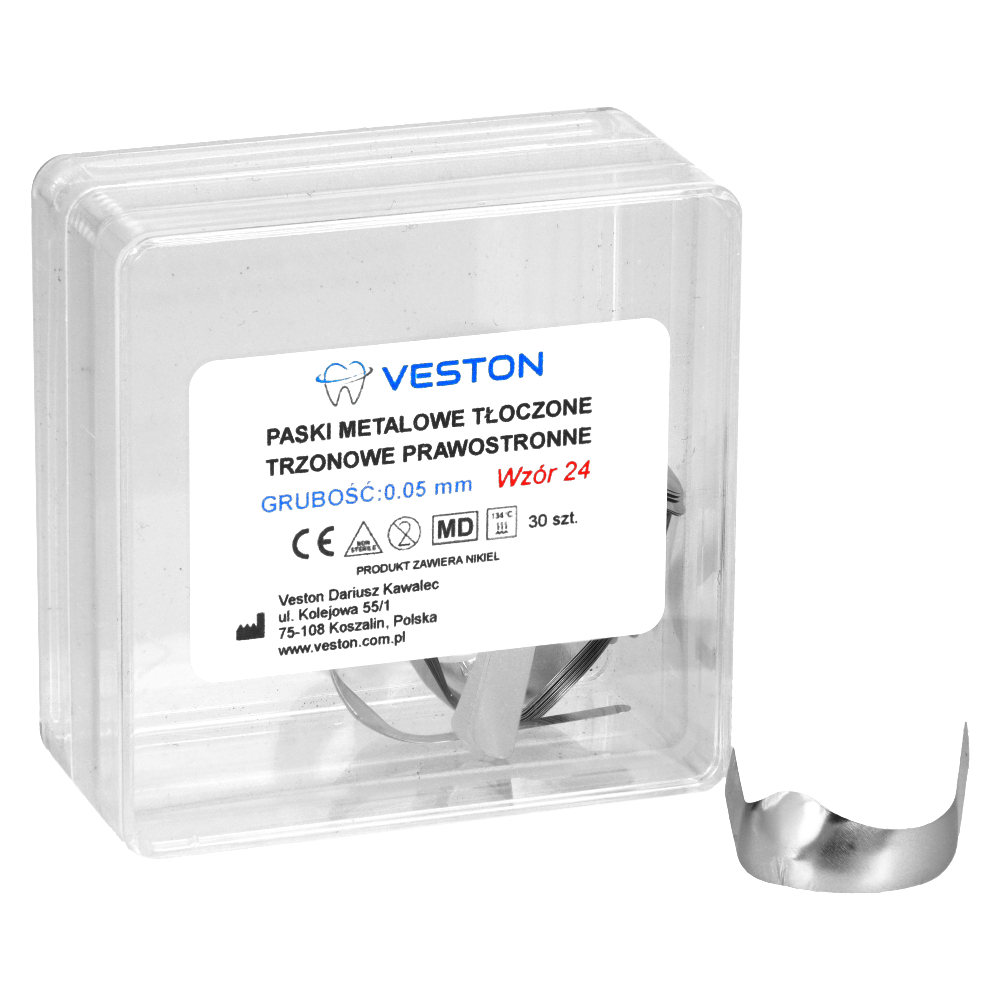 Штампованные матричные полоски VESTON 0,05 мм 30 шт.