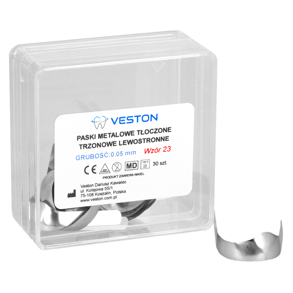 Штампованные матричные полоски VESTON 0,05 мм 30 шт.