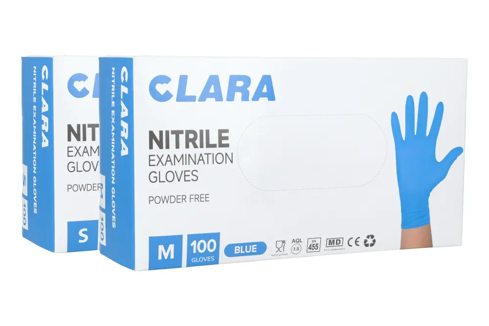 Нитриловые перчатки Clara 100 шт.