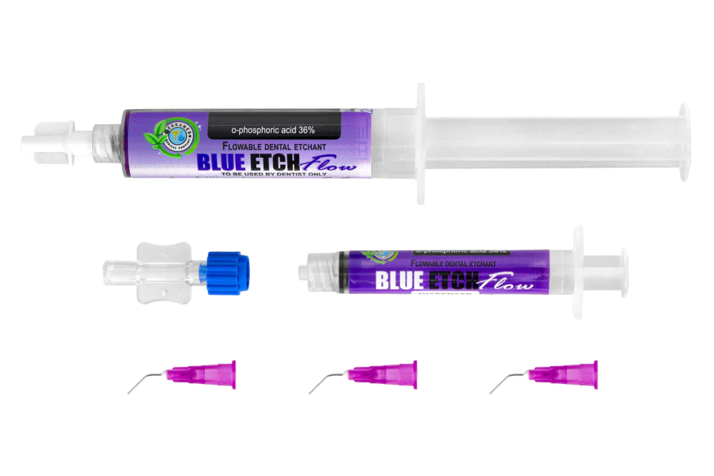 Протравка Blue Etch Flow 36% 10 мл (13 г) Cerkamed