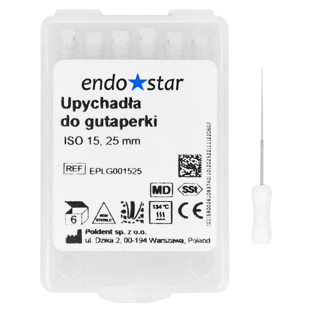 Плаггеры для гуттаперчи 6 шт. Endostar