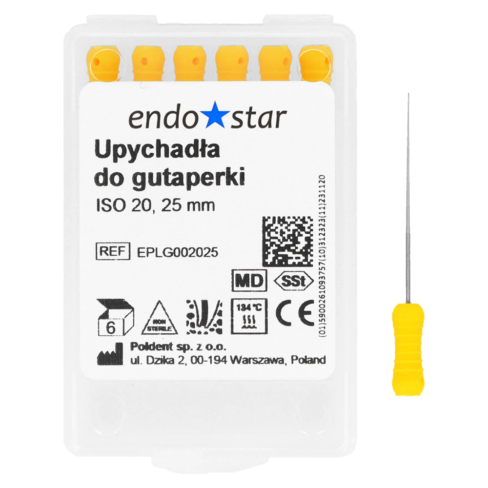 Плаггеры для гуттаперчи 6 шт. Endostar
