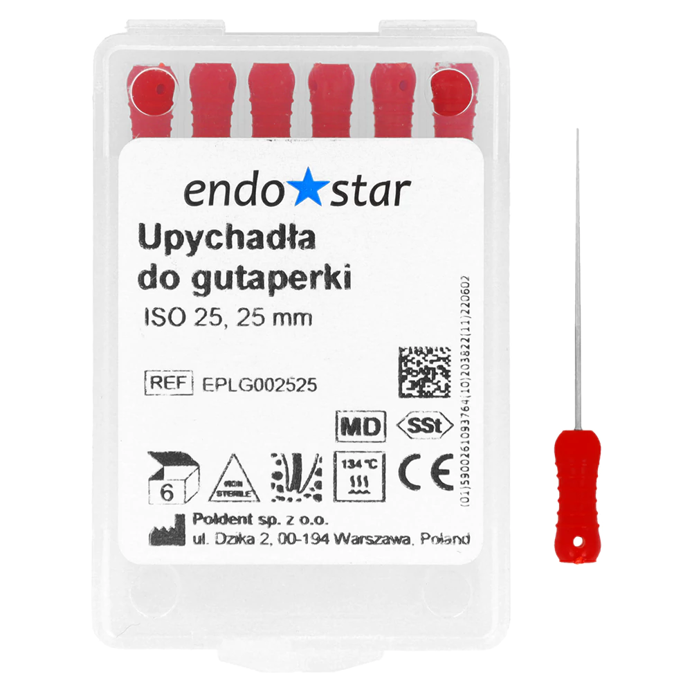 Плаггеры для гуттаперчи 6 шт. Endostar