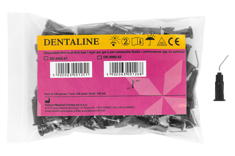 Иглы для аппликаций, 100 шт. Dentaline