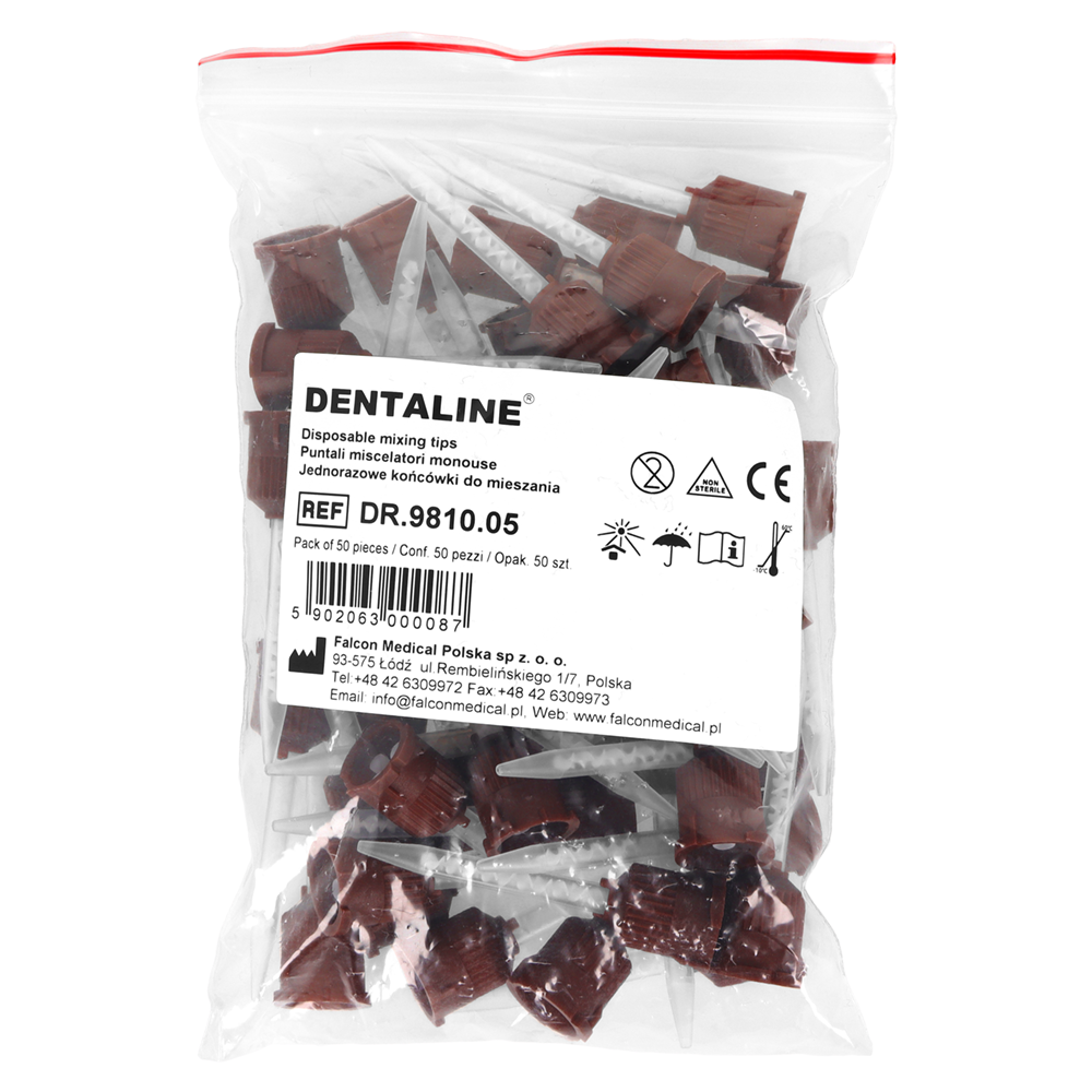 Смешивающие насадки, 50 шт. Dentaline