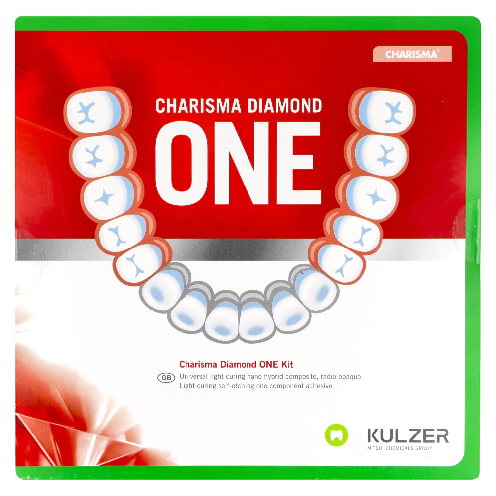 Charisma Diamond ONE набор 2×4 г + Gluma Bond 4 мл Kulzer