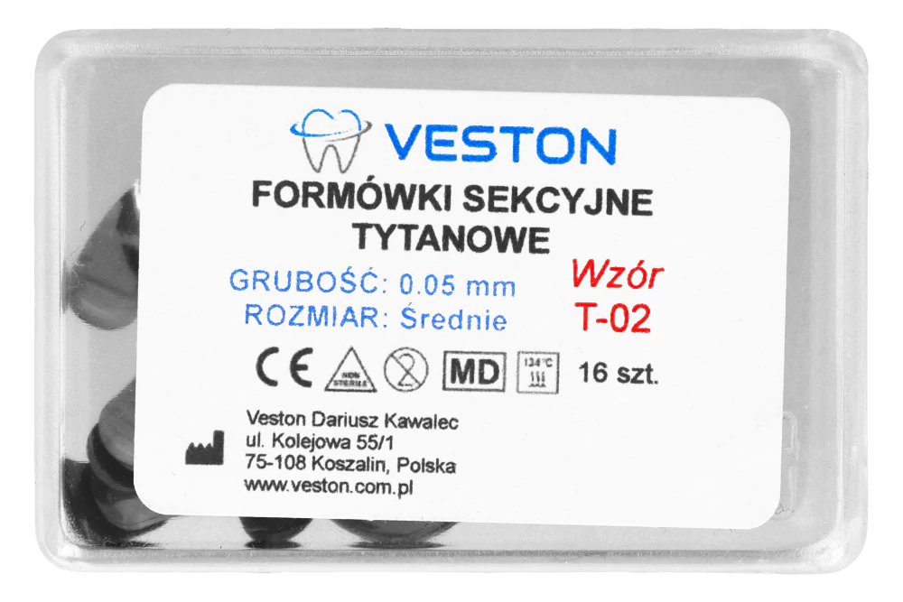 Титановые секционные матрицы Veston