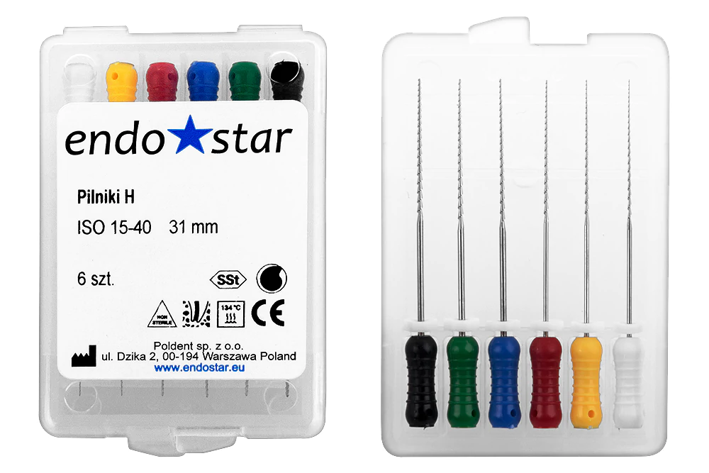 H-файлы 6 шт. Endostar