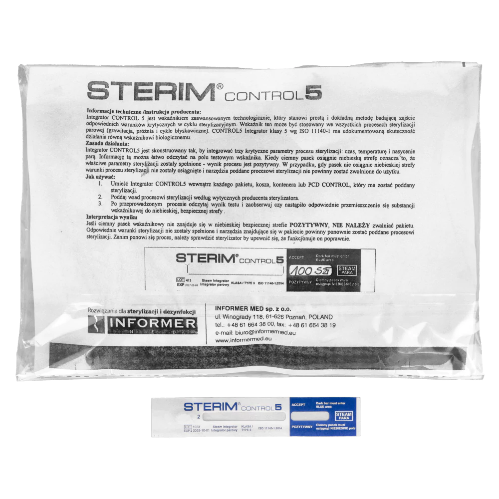 Тесты стерилизации Sterim класс 5, 100 шт. HuFriedyGroup