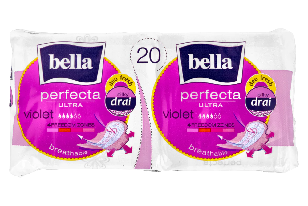 Прокладки Perfecta Ultra Violet, 20 шт. Bella