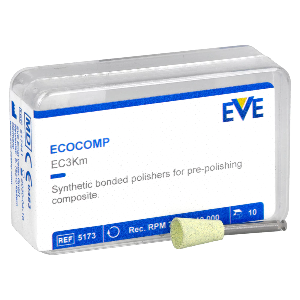 Полировочные резинки Ecocomp 10 шт. EVE
